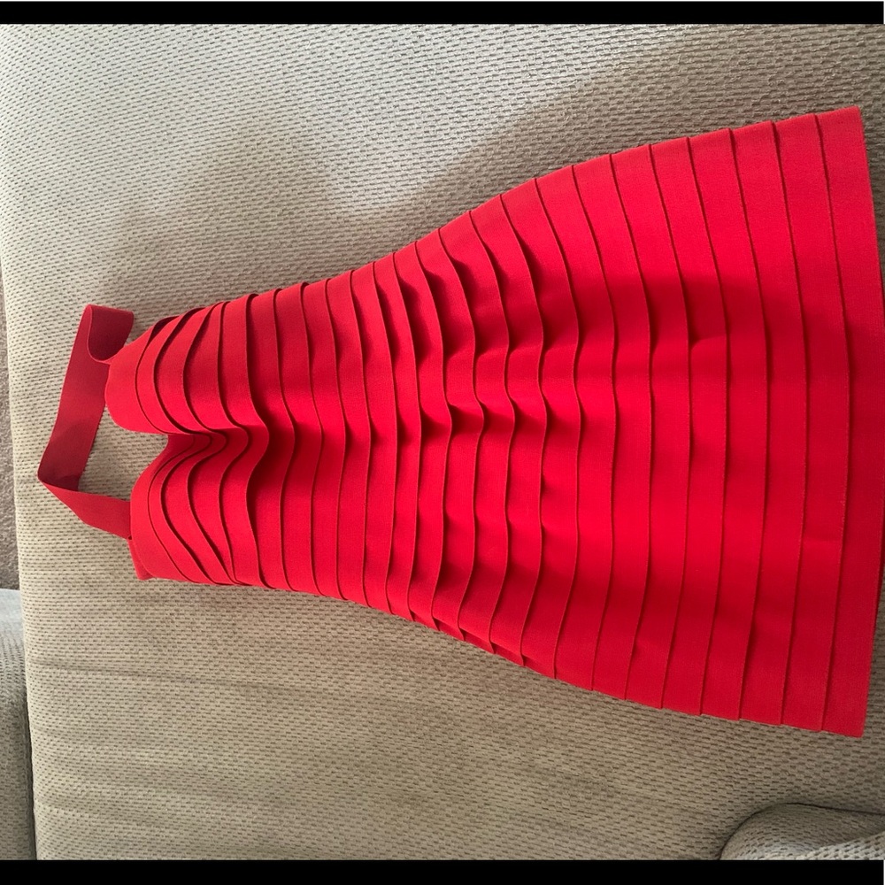 Sherri hill red bandage dress - Picture 1 of 1